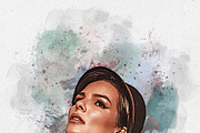 Hand Watercolor Painting Effect, an Action Add-On by Photoshop Action (Thumbnail 5 of 13)