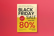 Black Friday Flyer, a Flyer Template by Tokosatsu (Thumbnail 1 of 3)