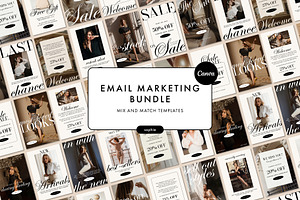 Stylish Canva Email Template Bundle