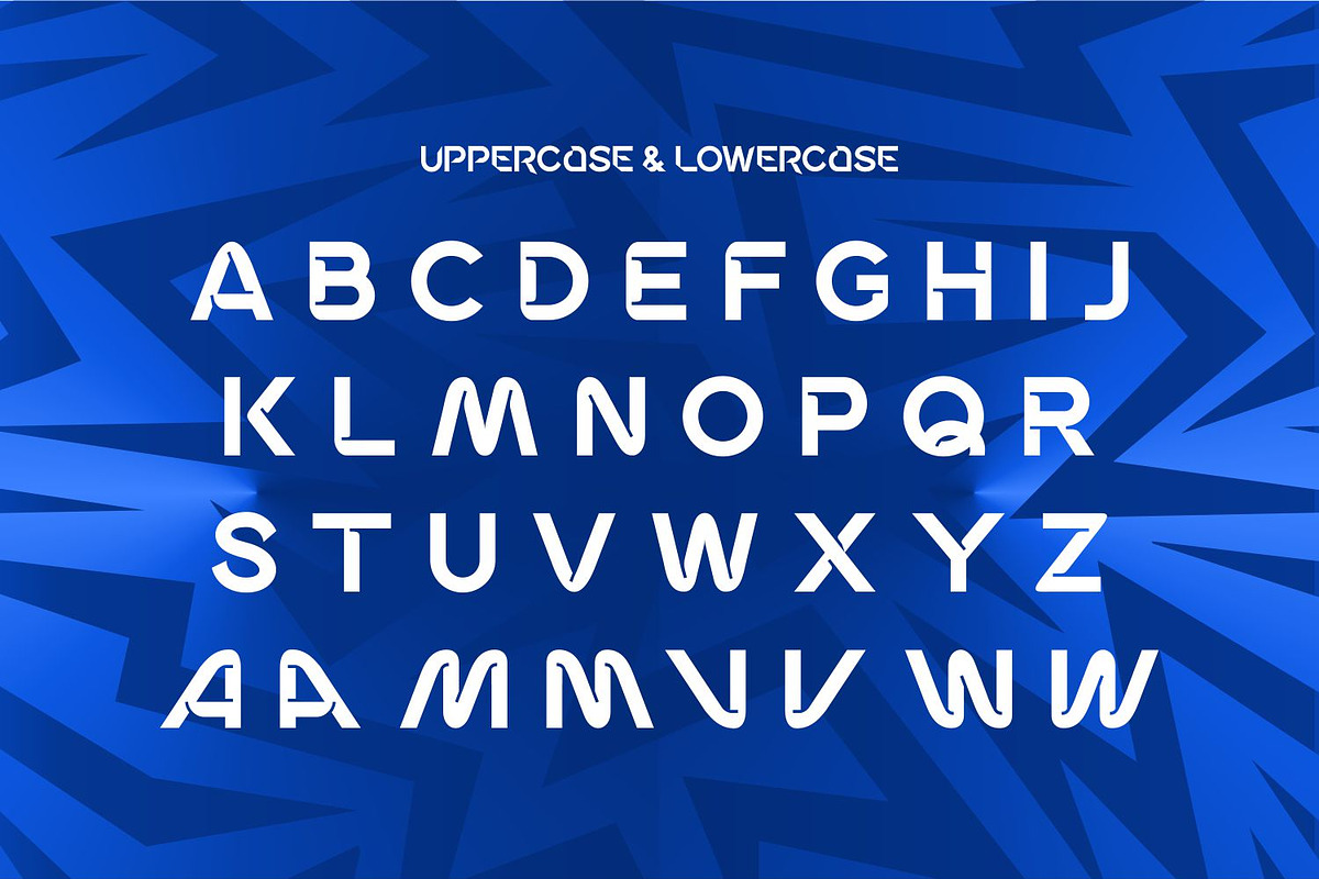 Volta – Bold Condensed Futuristic Sp, a Sans Serif Font by WhymoreArt (Photo 10 of 11)