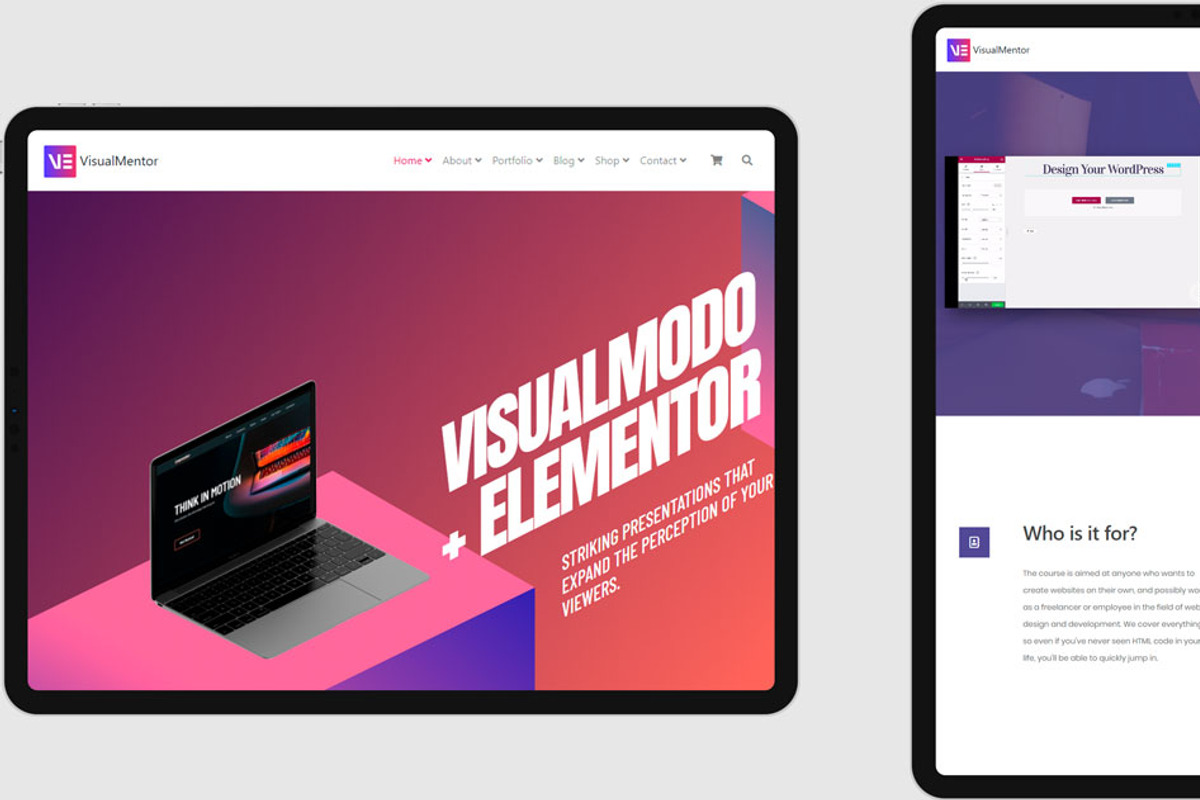VisualMentor - Elementor WP Theme, a WordPress Template by Visualmodo (Photo 31 of 34)