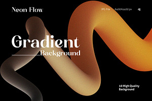 Neon Flow Gradient Background