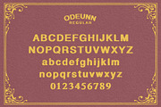 Odeunn - Sans Serif Typeface, a Sans Serif Font by Illousa (Thumbnail 2 of 8)