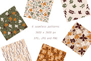 Autumn garden, a Pattern Graphic by Wild Rose (Thumbnail 2 of 5)