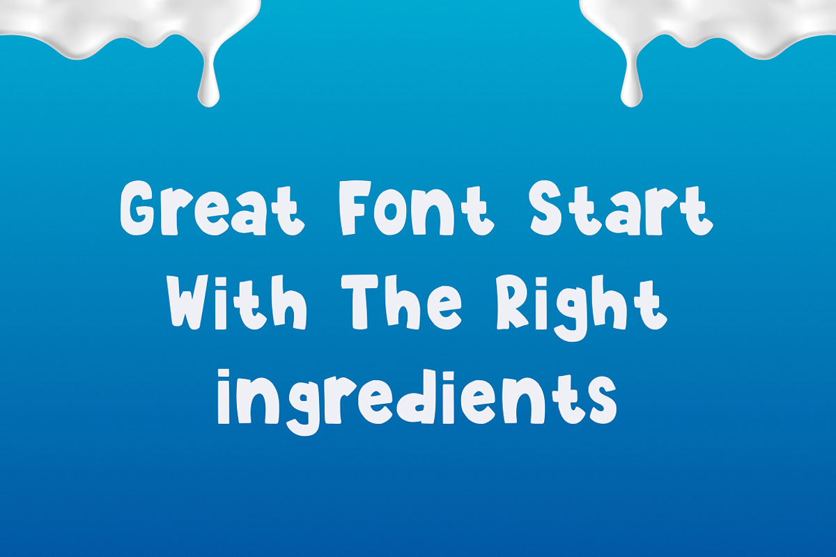 Milk Product – Molmilk Font, a Handwritten Font by Stylin Studio (Photo 8 of 8)