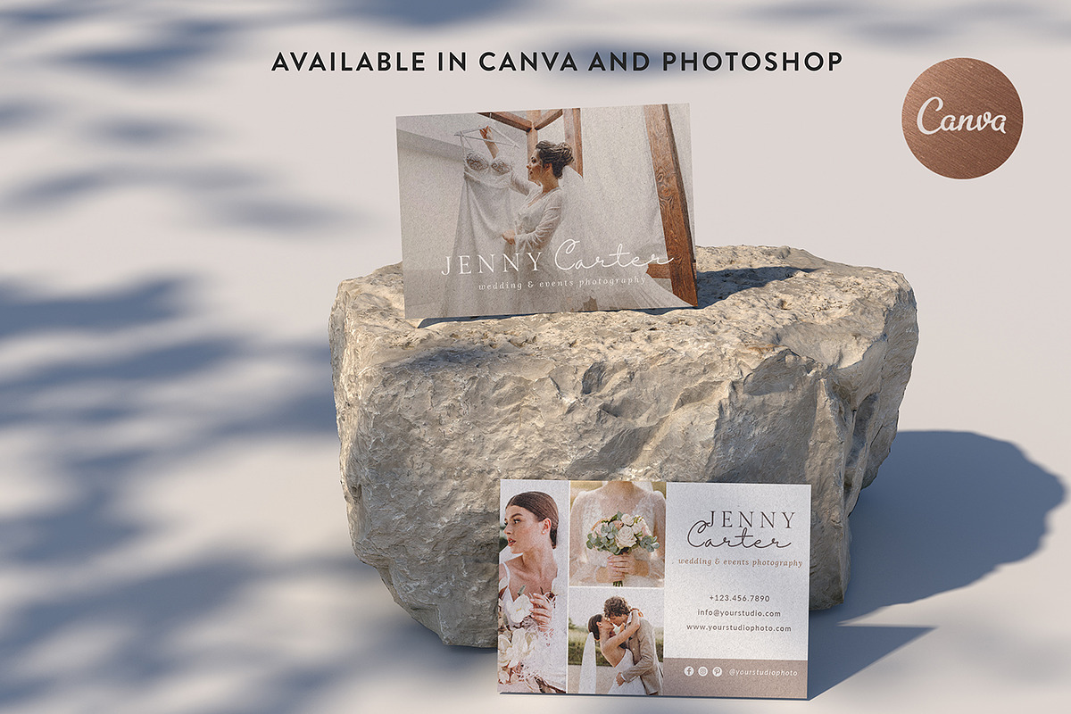 Business Card Template BC010, a Business Card Template by Bellenity Design (Photo 3 of 3)