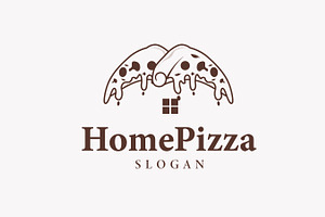 Pizza House Emblem Design Simple, a Branding & Logo Template by Maylianaw28