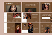Hunny Creative Presentation Template, a Presentation Template by Analogous Temp (Thumbnail 2 of 5)