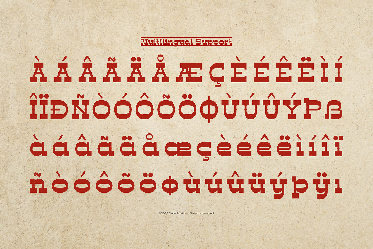 Horse Speed | Western Slab Serif, a Slab Serif Font by Denustudios (Photo 12 of 12)