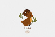 Animals alphabet collection, an Animal Illustration by owlasya (Thumbnail 12 of 12)