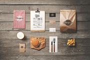 Burger Store Mockup Creator, a Packaging Mockup by Mockup Cloud (Thumbnail 1 of 7)
