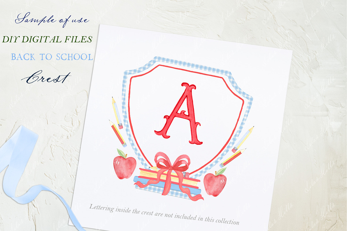 First Day of School Crest DIY, a Graphic by LABFcreations (Photo 3 of 4)