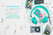 JAZZY NIGHT, a Sans Serif Font by Dz Akali (Thumbnail 5 of 9)