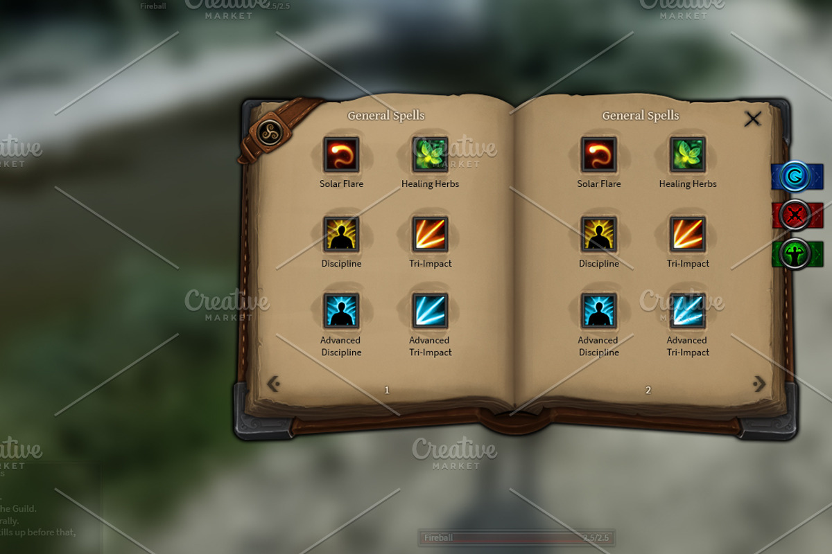Citadel RPG GUI, an Icon by Kodiak Graphics (Photo 13 of 13)