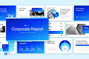 Corporate Report Keynote, a Presentation Template by Loin Studio (Thumbnail 1 of 4)