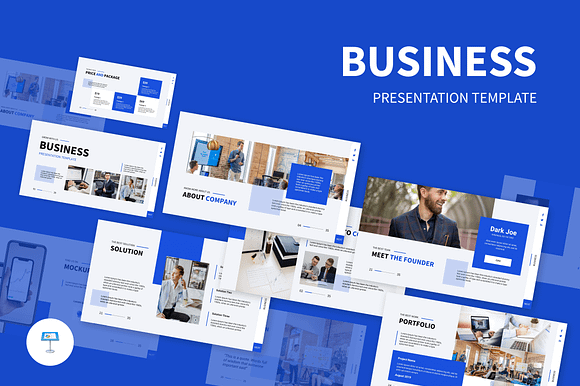 Business Keynote Template preview 5
