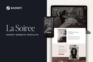 Aesthetic Showit Website Template, a Websites & App Template by Monarch Design Co.