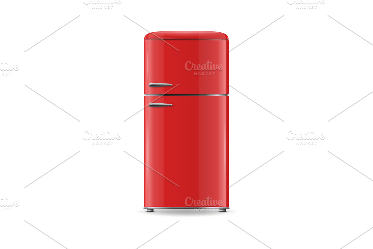 Fridge. Vector Set., an Object Graphic by Gomolach (Photo 3 of 8)