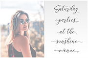 Sandria Script, a Script Font by Attract Studio (Thumbnail 5 of 10)