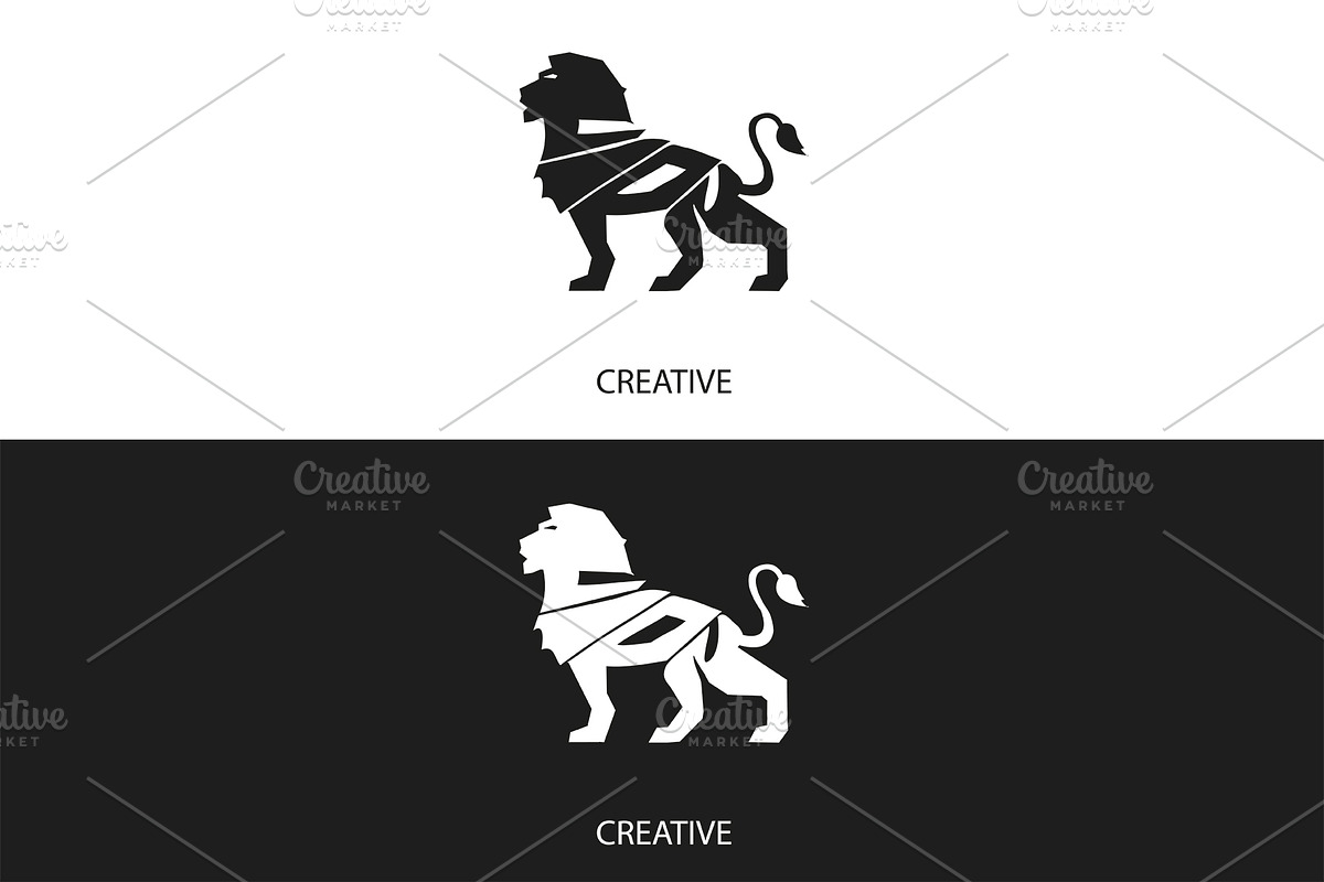 Creative Lion logo design, a Templates & Theme by Design4u_786 (Photo 6 of 6)