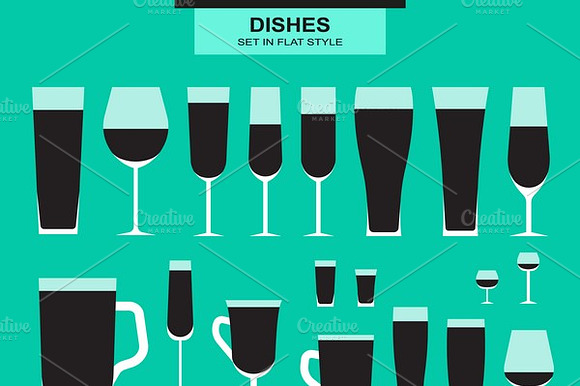 Set Isolated Glasses