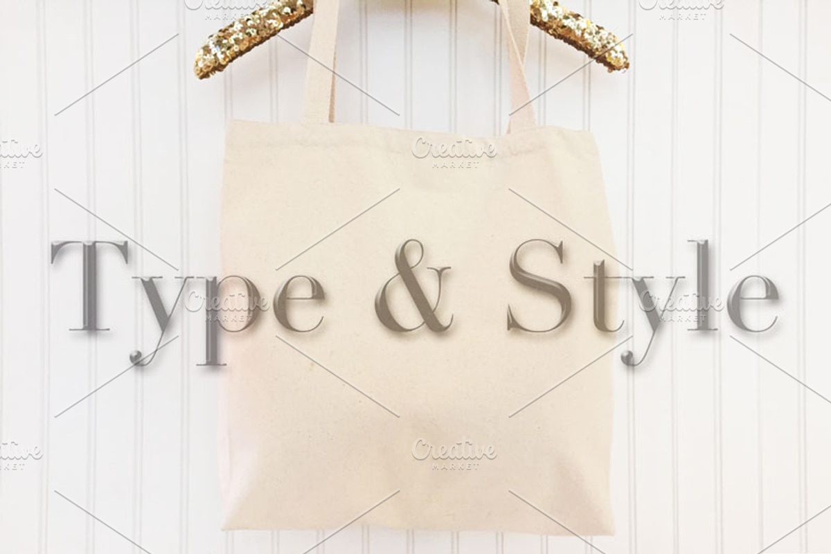 Tote Bag Styled Stock Photo Bundle, a Product Mockup by Type & Style (Photo 2 of 4)