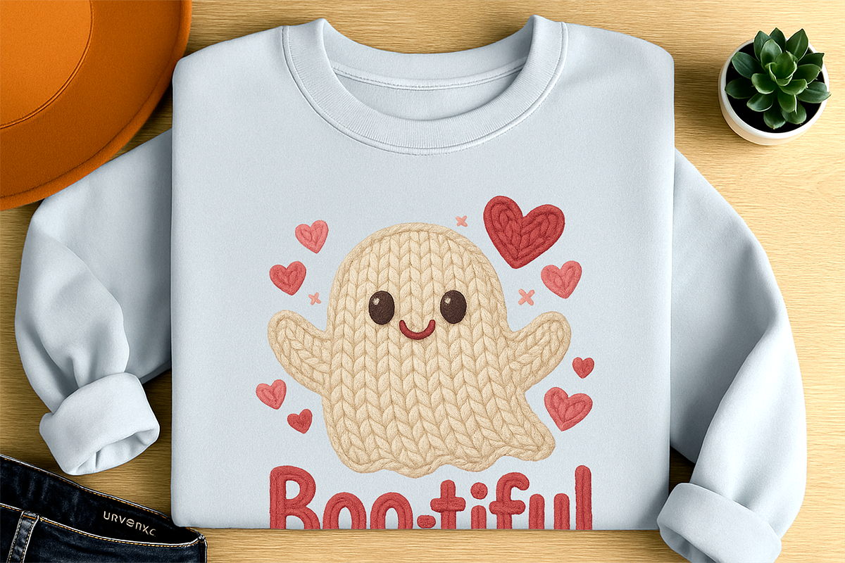 Faux Crochet Ghost PNG Boo-tiful, a Seasonal Illustration by Craftsbeefy (Photo 3 of 6)