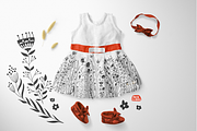 Backyard Garden Folk Art, a Pattern Graphic by Arie Clares (Thumbnail 7 of 13)