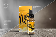 Dropper Bottle Mock-up Vape, a Cups & Container Mockup by shaman (Thumbnail 1 of 2)