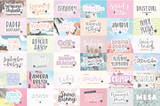100 FONTS - ULTIMATE Font Bundle, a Script Font by Blush Font Co. (Thumbnail 2 of 5)
