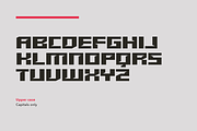 Mecha - block font, a Font by SelfBuild Type (Thumbnail 5 of 13)