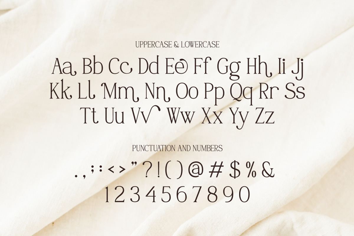 Wallmore – Elegant Display Serif, a Serif Font by Vadovastd (Photo 8 of 8)