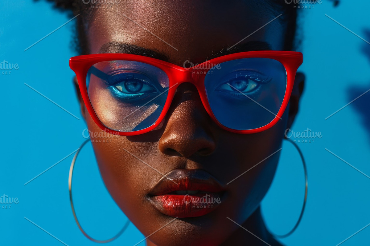 109 Fashion models in sunglasses, a Beauty & Fashion Photo by Handmadefont (Photo 77 of 113)
