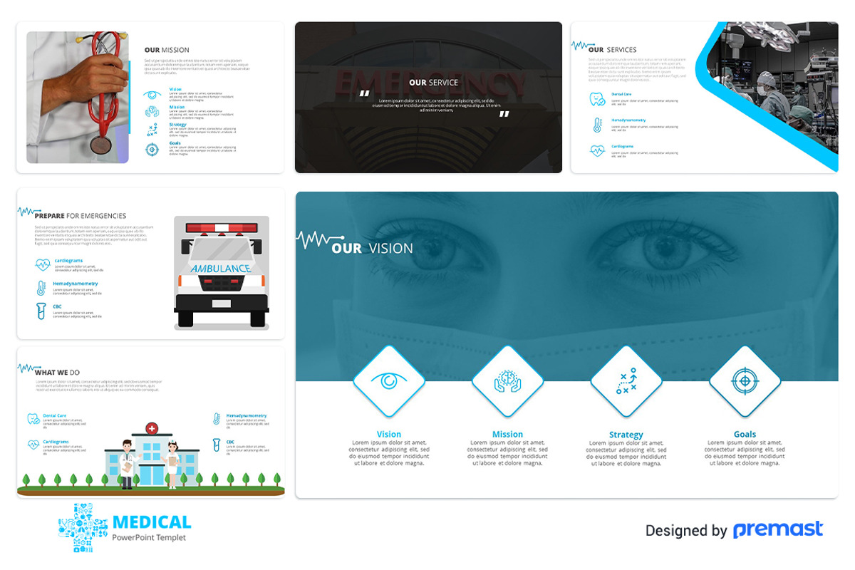Medical Presentation template, a Presentation Template by Premast (Photo 8 of 19)