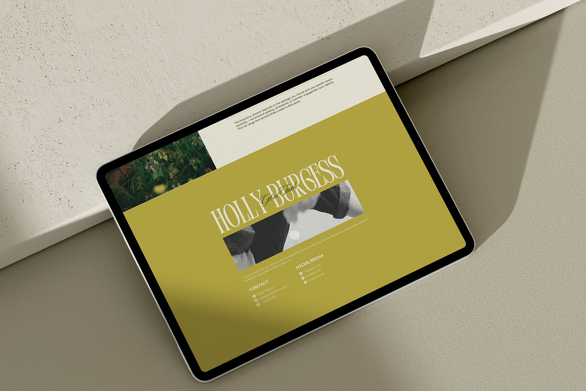 Social Media Managers Canva Website, a Websites & App Template by Amaré Creative (Photo 5 of 6)