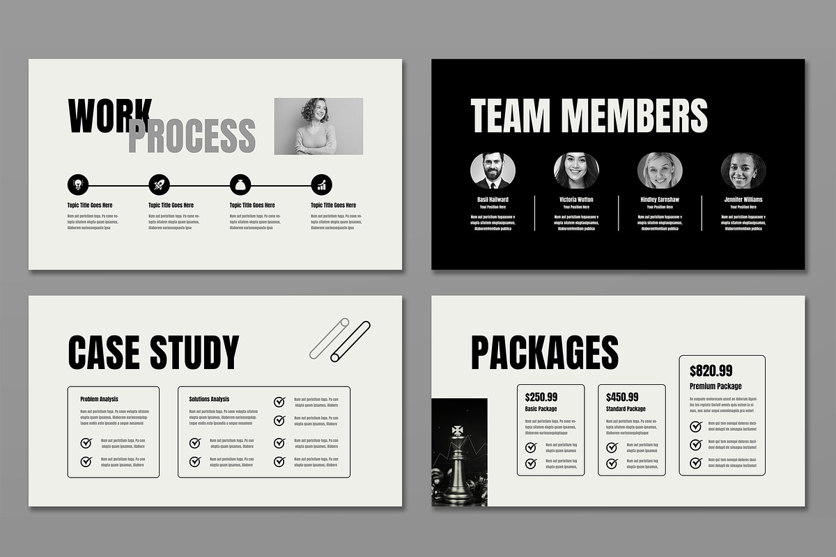 Brand Proposal Presentation Layout, a Presentation Template by ContestDesign (Photo 4 of 5)
