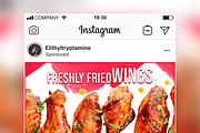 Fresh Wings - Social Media Banner, a Social Media Template by BAUXERdesigns (Thumbnail 1 of 2)