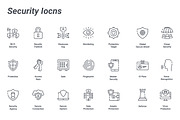 Security, an Outline Icon by Color Cubes (Thumbnail 3 of 5)