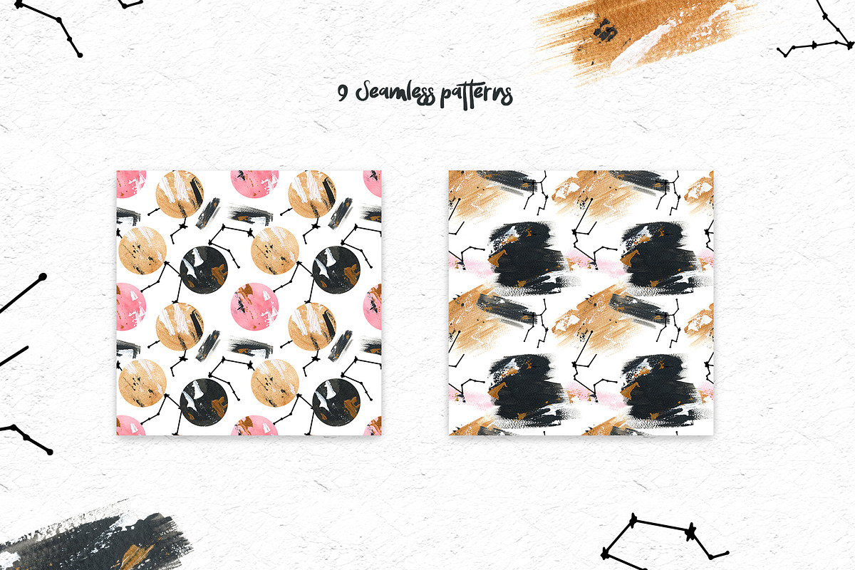Black Moon clipart, a Texture Illustration by anastasiia.art (Photo 8 of 8)