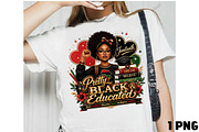 Pretty Black Educated Girl, a Seasonal Illustration by DreamCafeArt (Thumbnail 5 of 6)