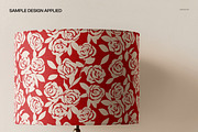 Table Lamp with Drum Shade Mockup, a Household Mockup by creatsy5 (Thumbnail 4 of 5)