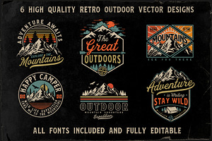 Outdoor Adventure Logo Templates