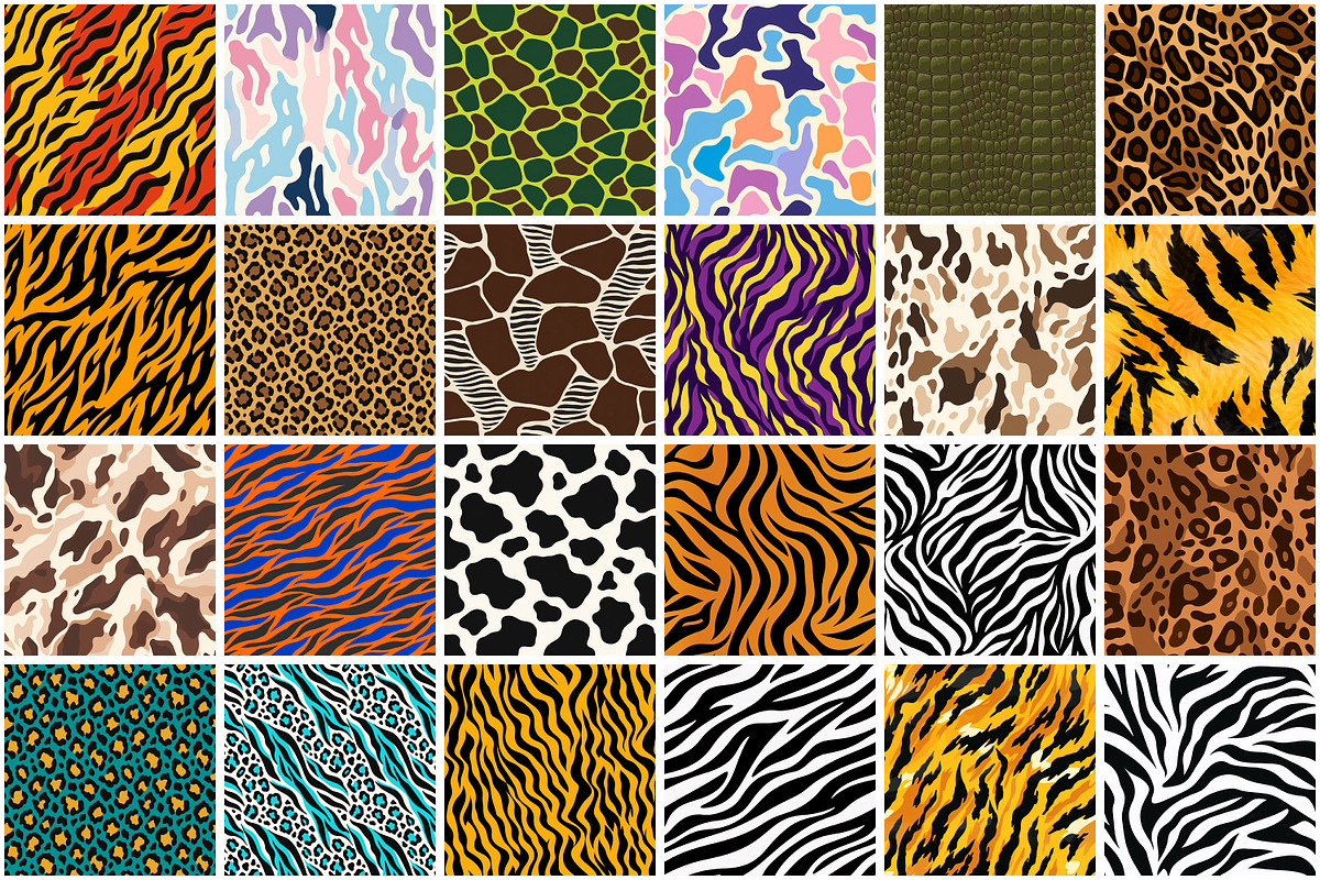 Animals Skin Pattern, a Pattern Graphic by Forhadx5 (Photo 4 of 19)