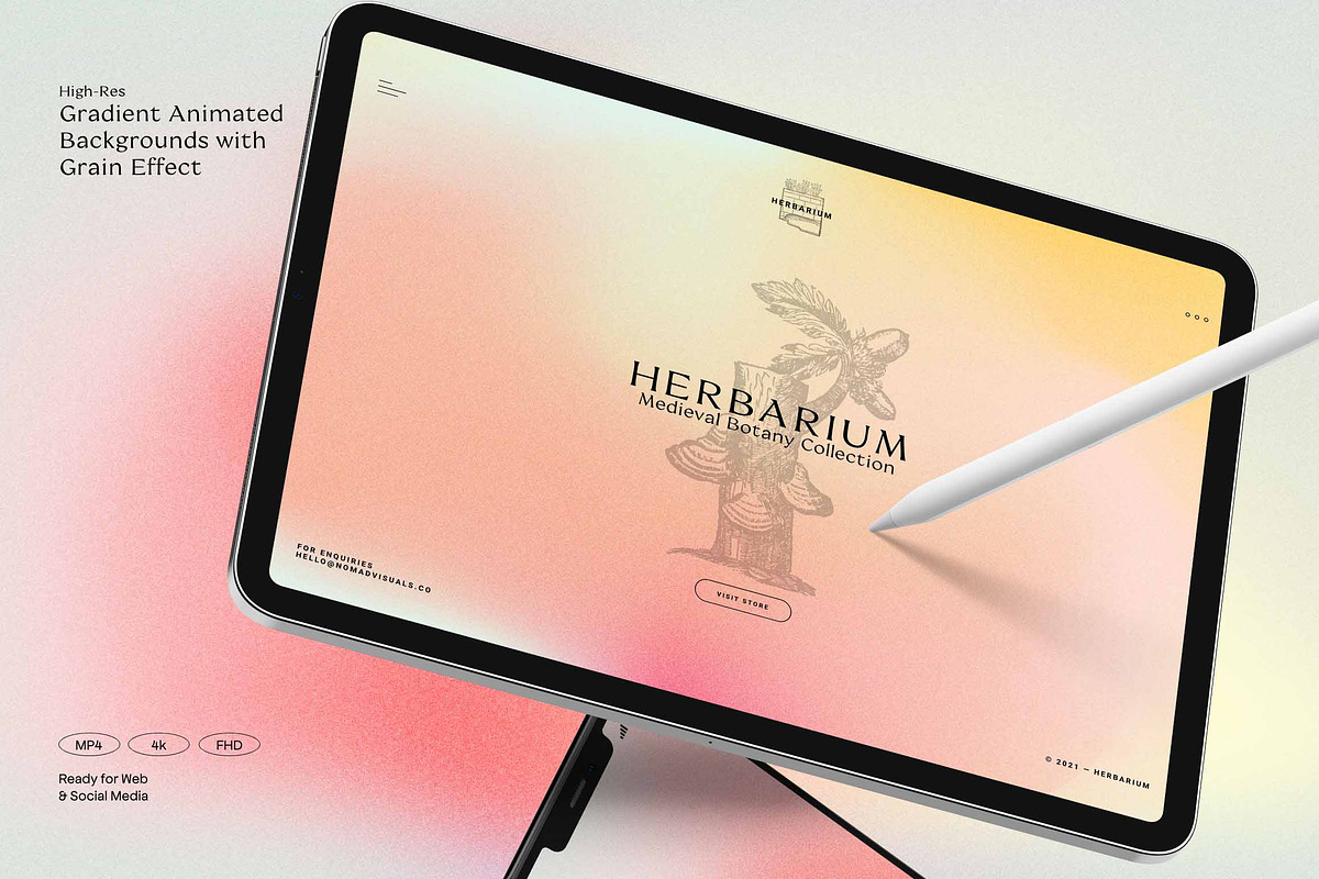 Irid - Loopable Animated Gradients, a Background Graphic by Nomad Visuals (Photo 11 of 17)