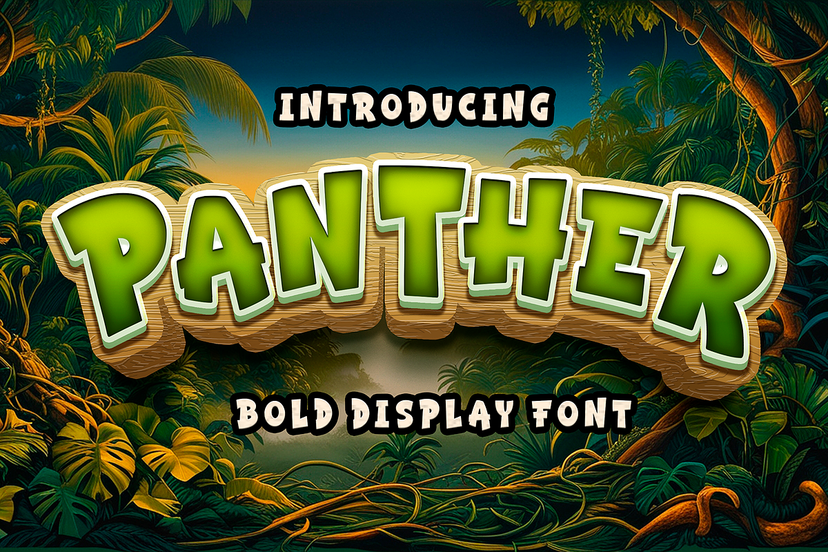 Panther, a Handwritten Font by Mozatype (Photo 1 of 15)