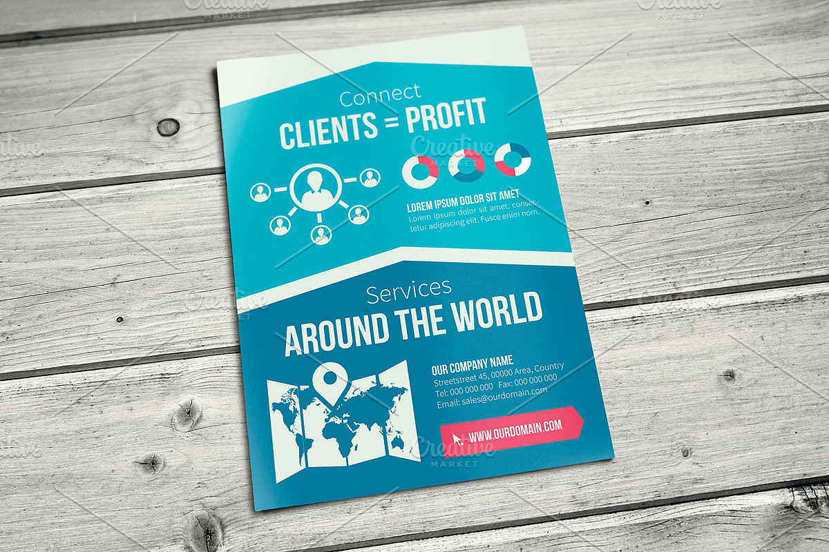 Bi-fold Online Business Brochure, a Brochure Template by Mikko Lemola (Photo 3 of 5)