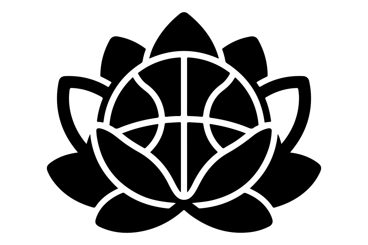 Basketball Lotus Emblem, an Object Graphic by Gfx_Store (Photo 5 of 15)