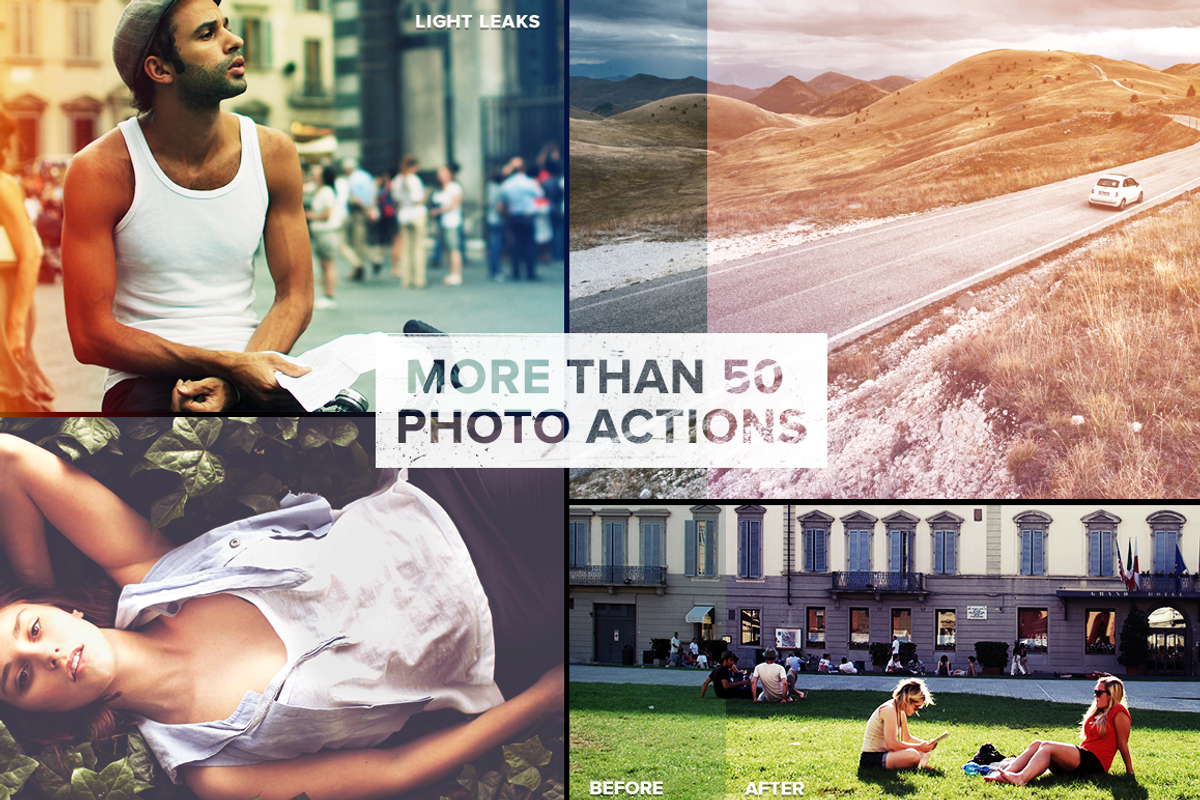 Vintage Refresh Photo Actions Bundle, an Action Add-On by Mike Moloney (Photo 2 of 5)