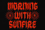 Madrock | Display Blackletter, a Blackletter Font by Denustudios (Thumbnail 4 of 12)