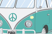 Hippy Car, an Illustration by kulturrrno (Thumbnail 3 of 4)